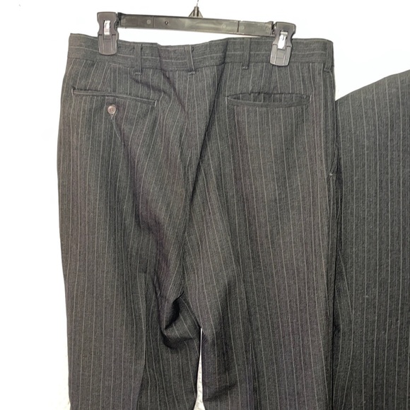 Men’s 2 Piece Suit. Gray. Pinstripe. Reed St. James Jacket 32 X 29 Pant Set. - Picture 6 of 11